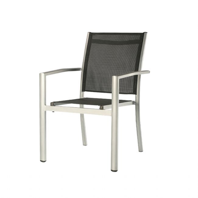 Ensemble de table à manger d'extérieur pour 6 personnes avec plateau en verre - 11D01G
