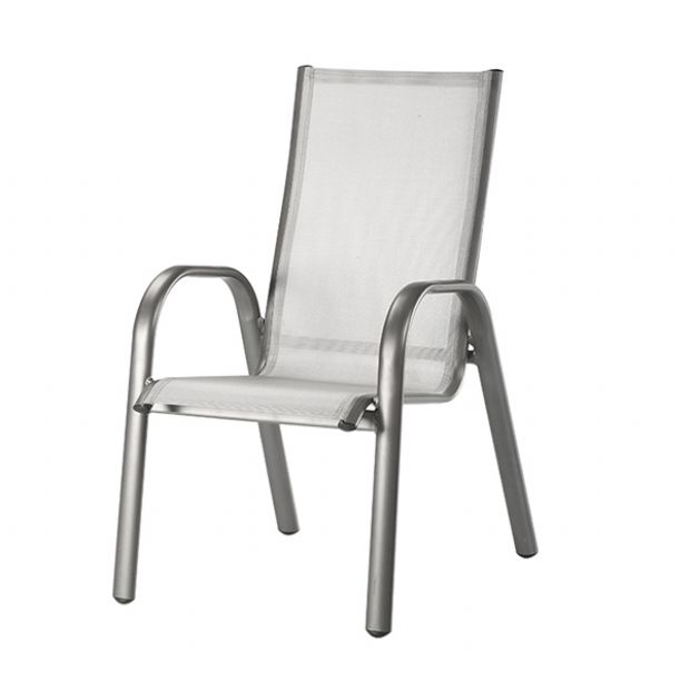 Ensemble table et chaises de jardin en textilène 7 pièces - 11D01H
