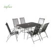 Ensemble de salle à manger de jardin d'extérieur tendance - 11D01I