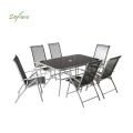 Ensemble de salle à manger de jardin d'extérieur tendance - 11D01I