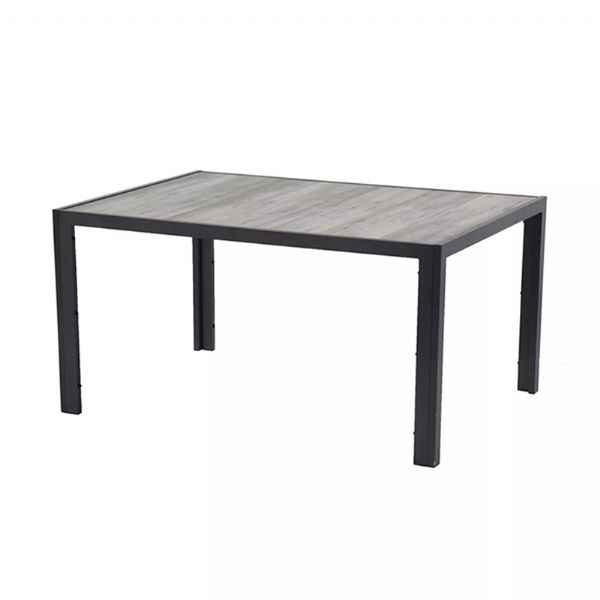 Ensemble de 5 meubles de salle à manger de jardin en aluminium - 11D01L