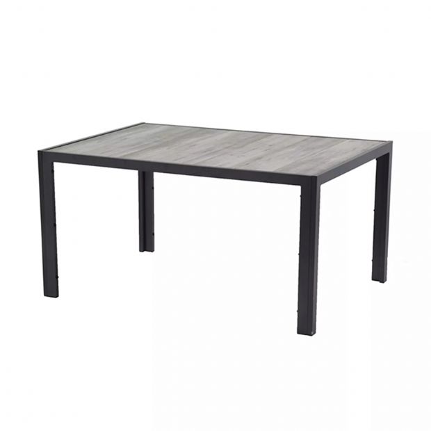 Ensemble de 5 meubles de salle à manger de jardin en aluminium - 11D01L