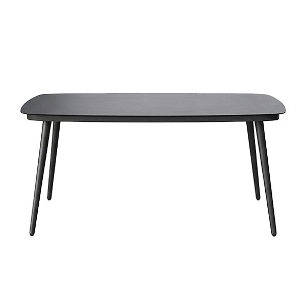 Table de jardin d'extérieur avec plateau en verre imprimé de 5 mm - 11D26E