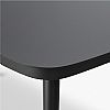 Table de jardin d'extérieur avec plateau en verre imprimé de 5 mm - 11D26E