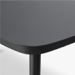 Table de jardin d'extérieur avec plateau en verre imprimé de 5 mm - 11D26E