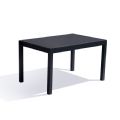 Ensemble table de salle à manger pliante extensible en aluminium - 11D05I