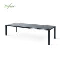 Table de salle à manger extensible pliante en aluminium en forme de papillon - 11D08M