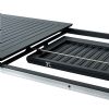 Table de salle à manger extensible pliante en aluminium en forme de papillon - 11D08M