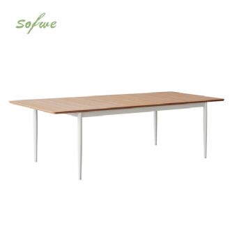 Table à rallonge d'extérieur en aluminium avec plateau...