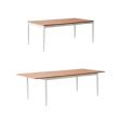 Table à rallonge d'extérieur en aluminium avec plateau papillon - 11D15K